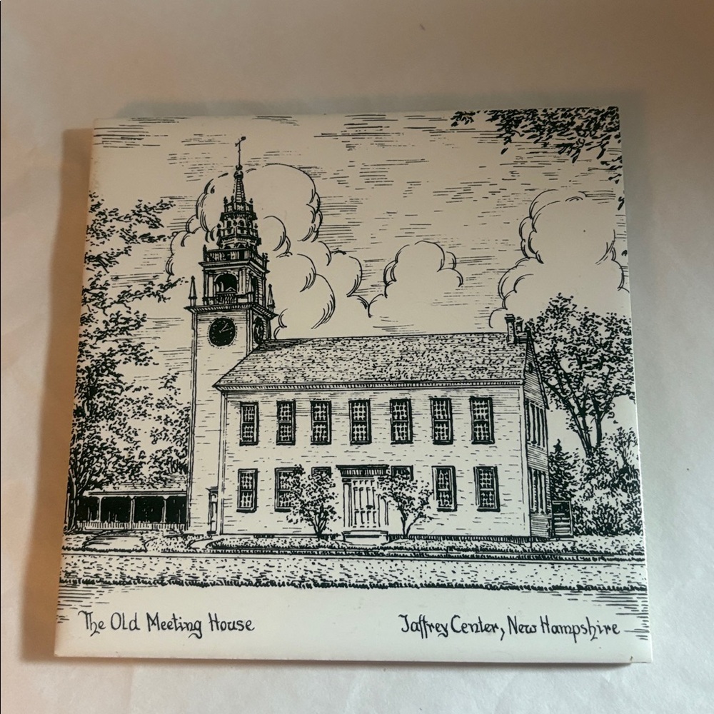 The Old Meeting House Tile Art